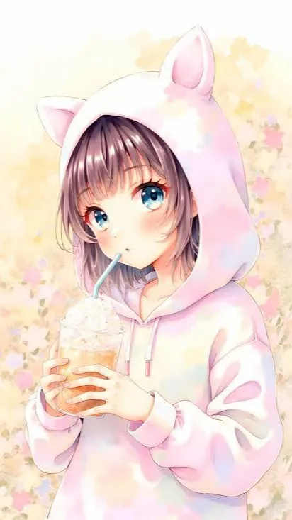 ai character: Mi gata normal  background