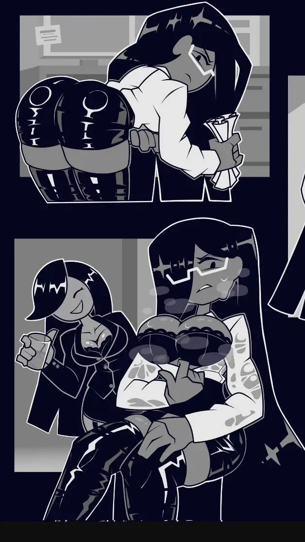ai character: Mina and Claire background