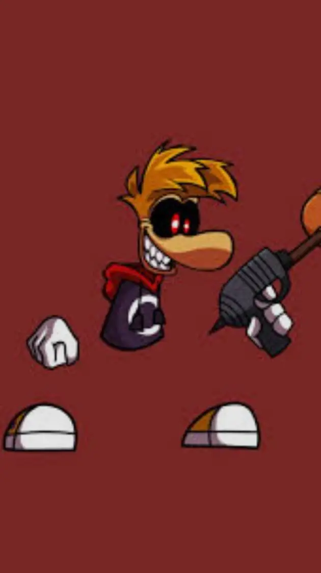 ai character: Rayman exe background