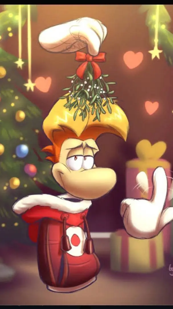 ai character: rayman  background