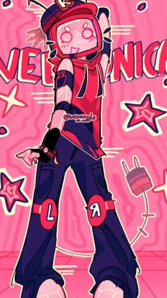 ai character: Noob y Veeronica:3 background