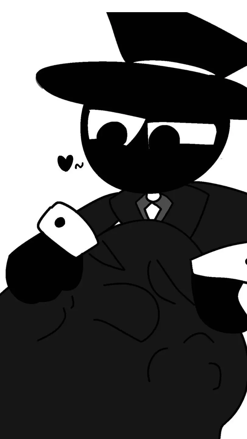 ai character: black vore background