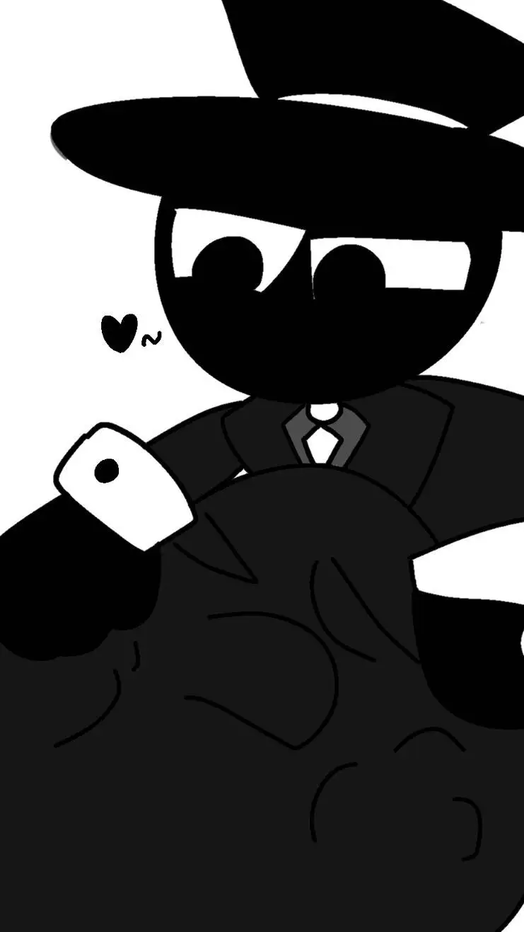 ai character: black vore background