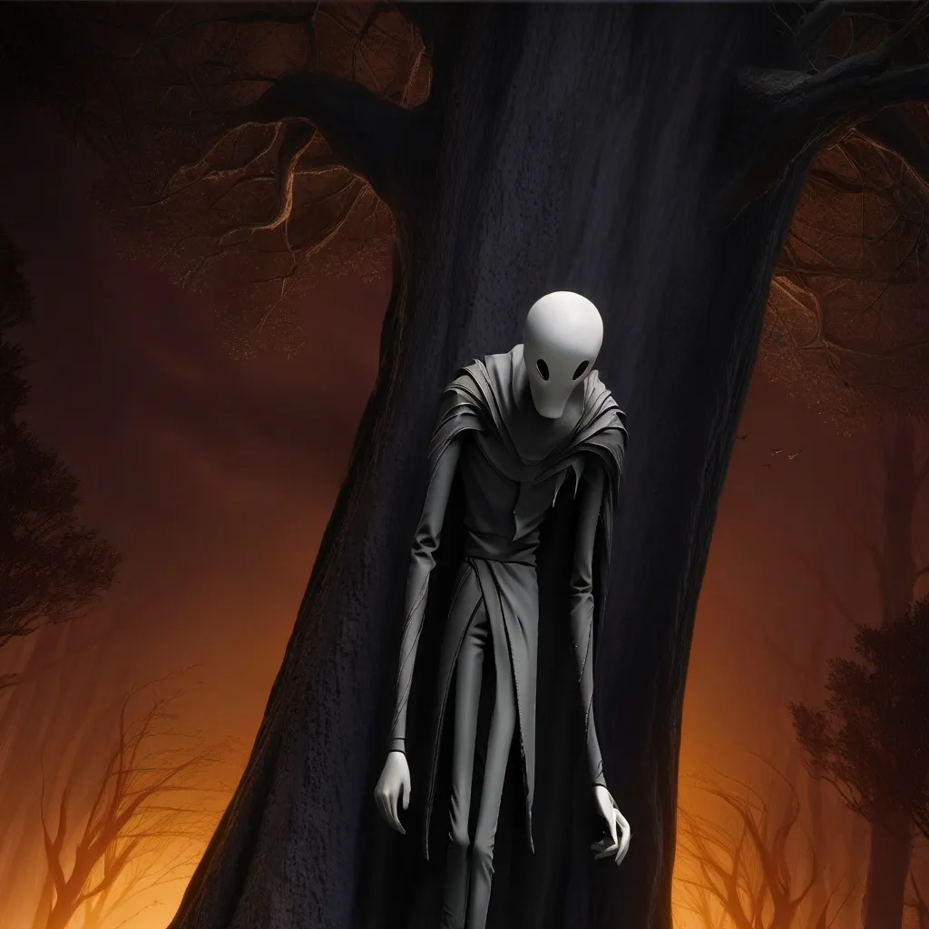 chat with ai character: Slenderman 