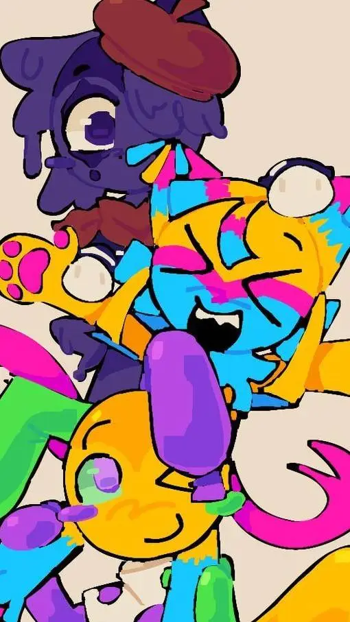 ai character: 🎪~{circus trio}~⭐ background