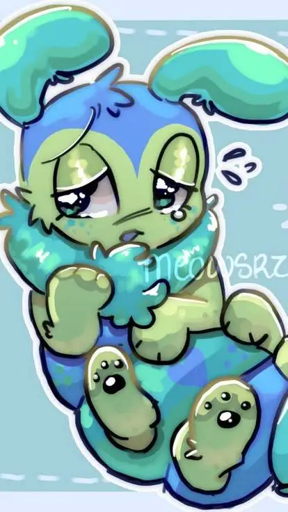 ai character: 🐛~{Squirm!!}~📘 background