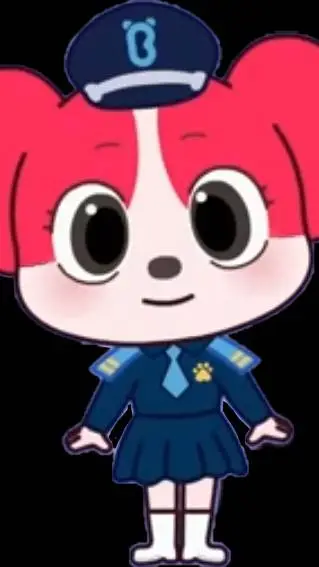 ai character: ¡sheriff labrador! background