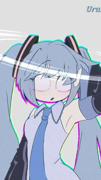ai character: urano miku?  background