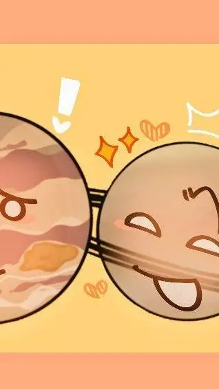 ai character: júpiter x saturno background