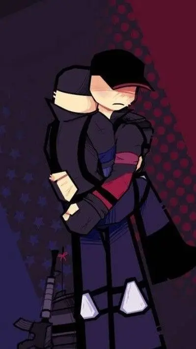 ai character: rebel x defect background