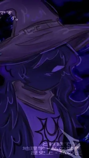 ai character: two time x azure background