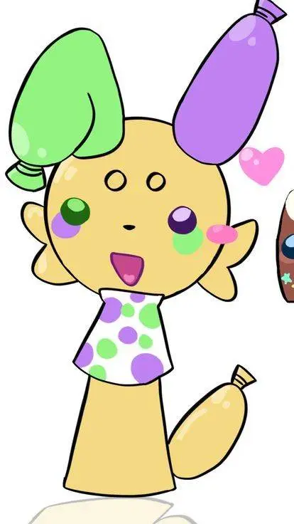 ai character: Looey x Cosmo background