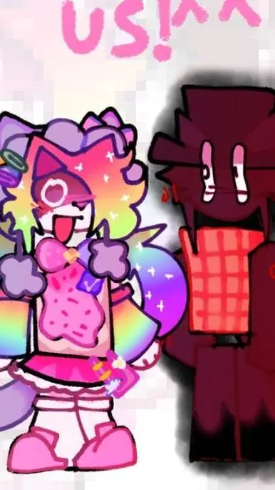 ai character: qwel x thespectrum background