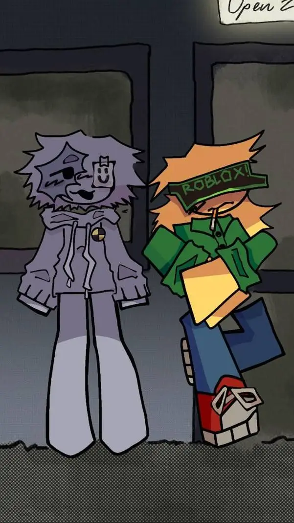 ai character: cashier x dummy background