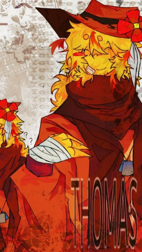 ai character: thomas ^_^ background