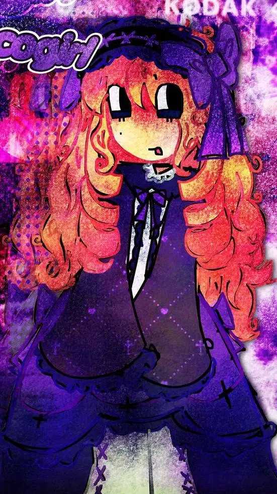 ai character: chocogirl background