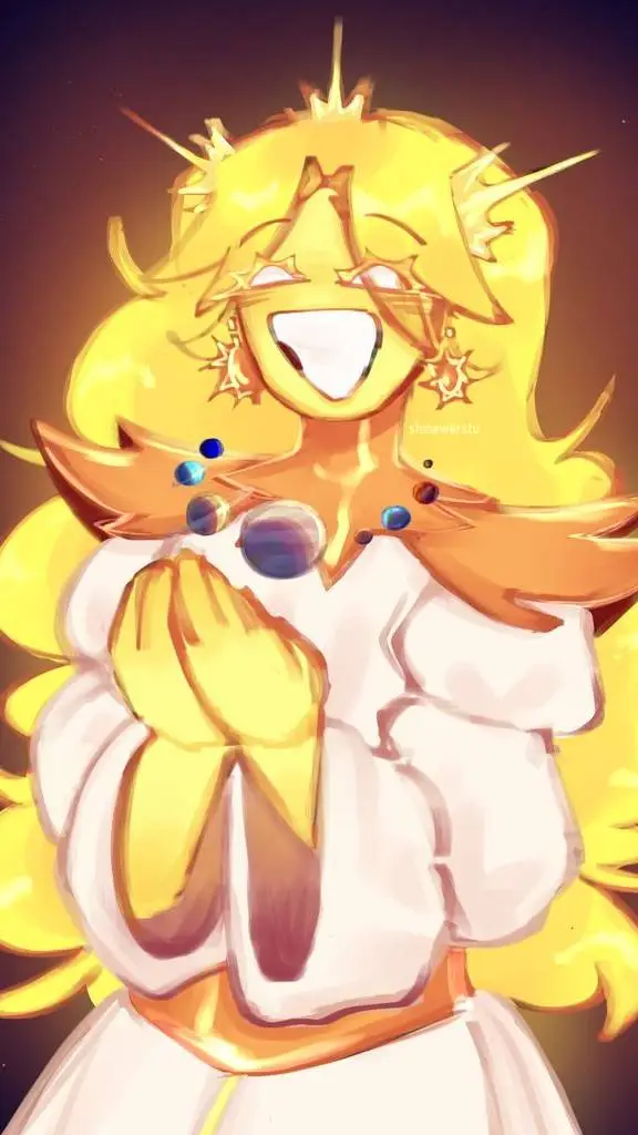 ai character: pijamada solar background