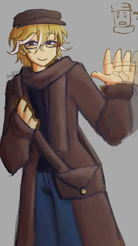 ai character: postman x tu background