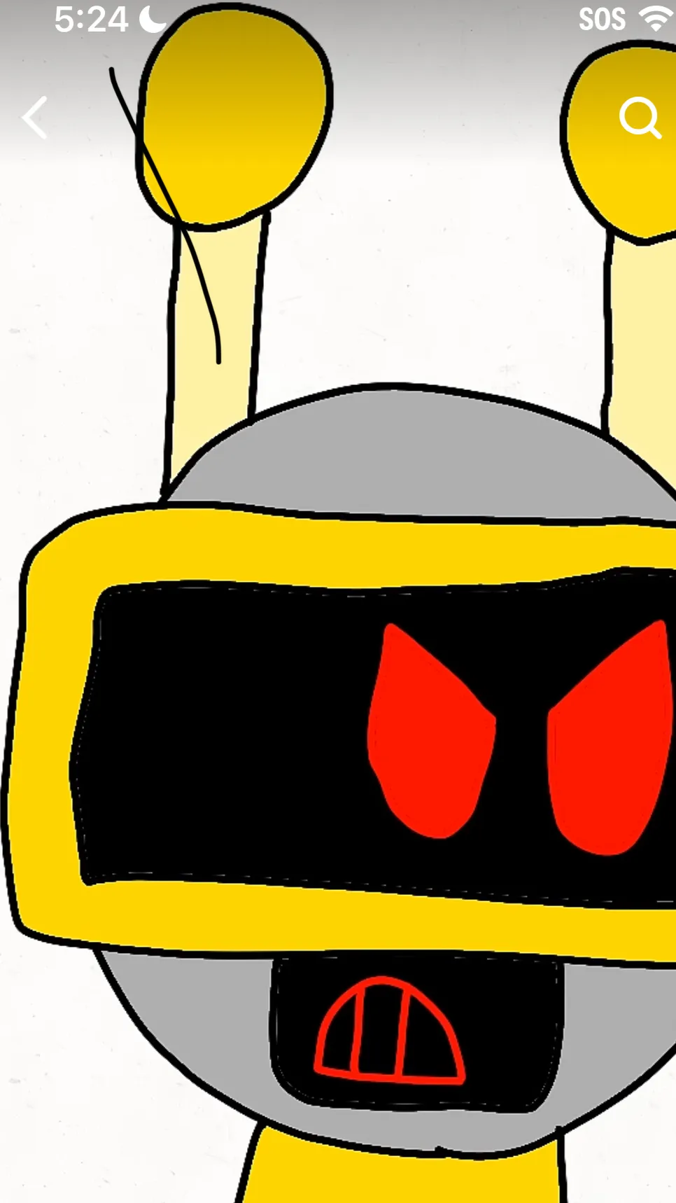 ai character: Funbot evil(you) background