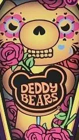 ai character: muerto/muertobear background