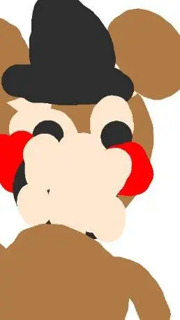 ai character: toy freddy  background