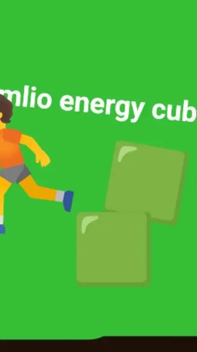 ai character: milo energy cube background