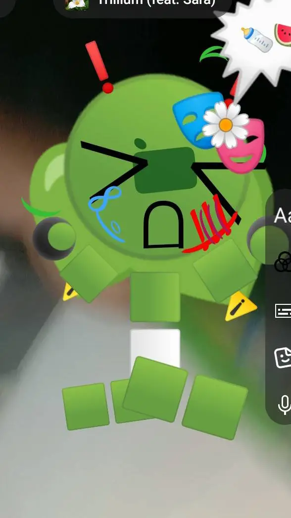 ai character: baby harry :3 background