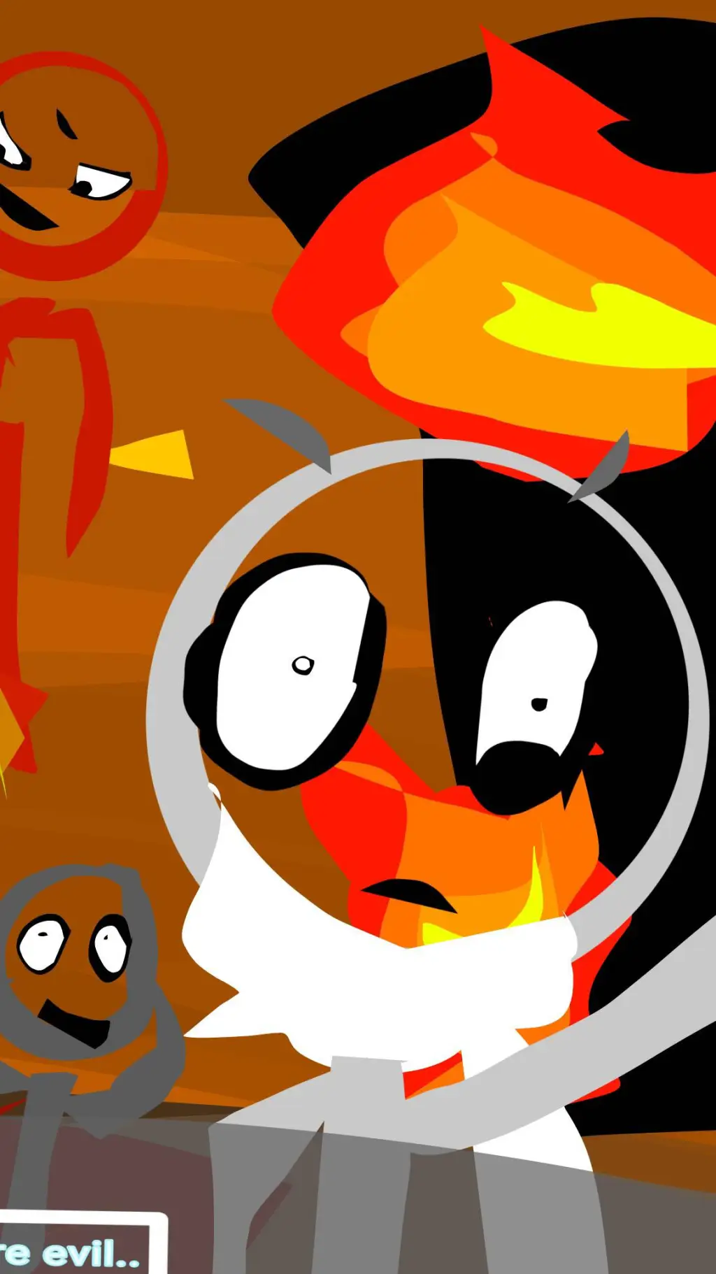 ai character: vec :D background