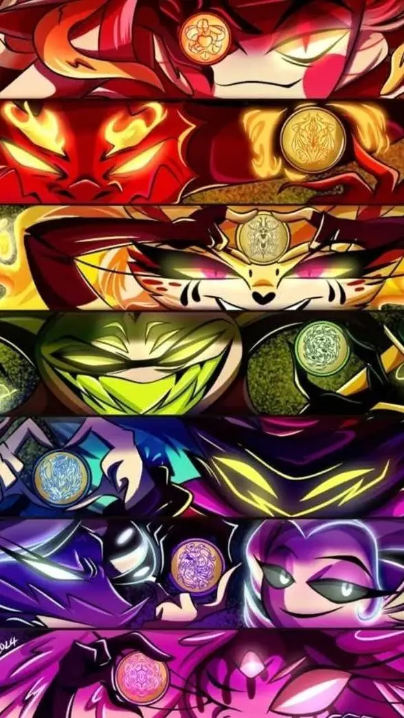 ai character: Seven Deadly Sins  background