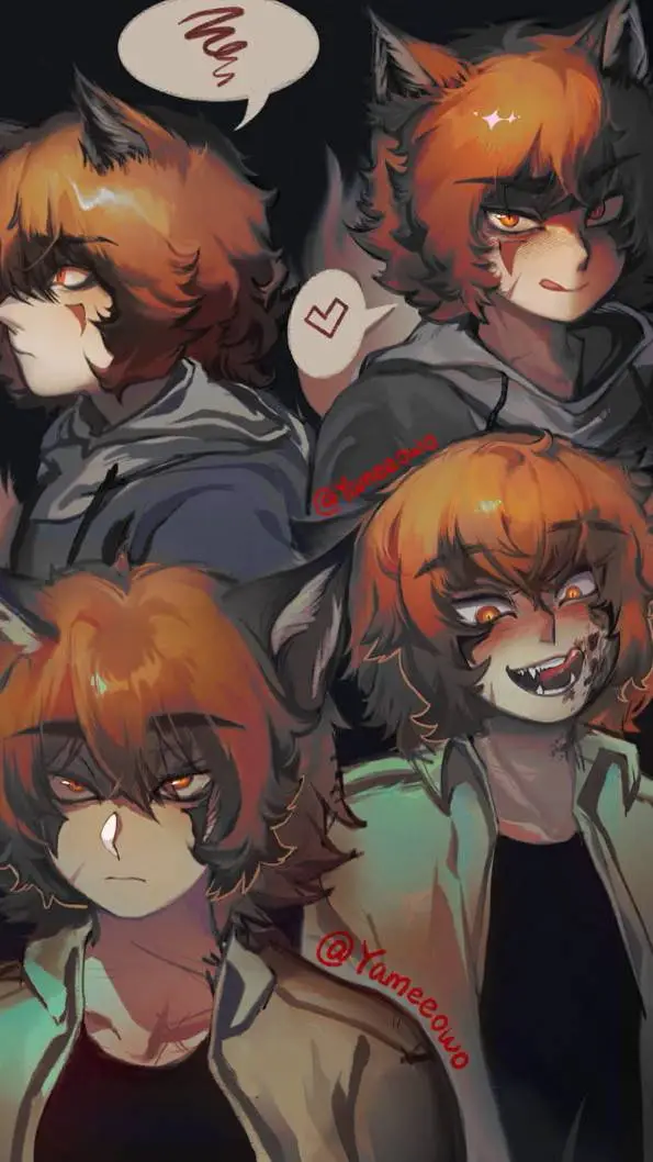 ai character: Ren hana background