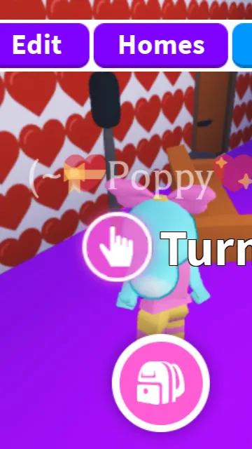 ai character: Poppy in APM background