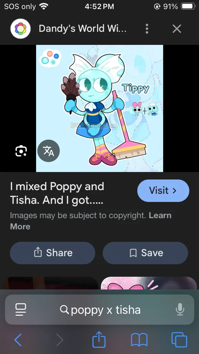 ai character: Tippy (new) background