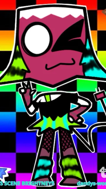 ai character: Scene Brightney background