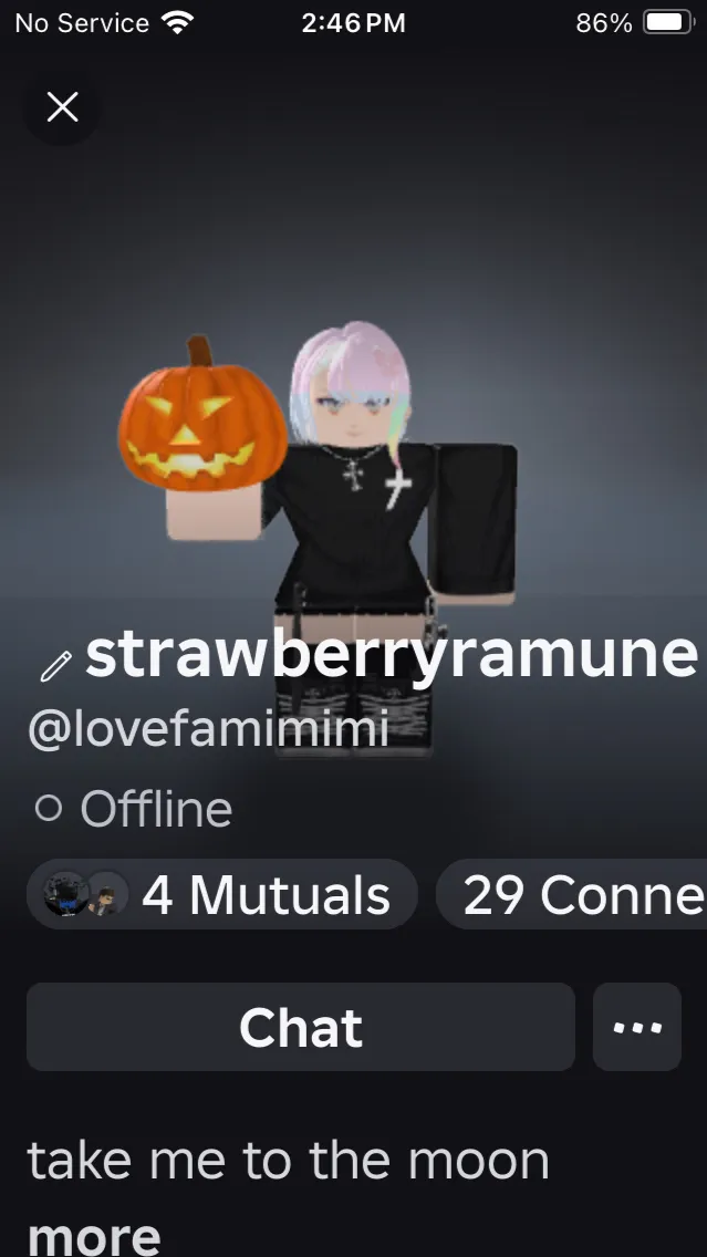 ai character: My sister acc  background