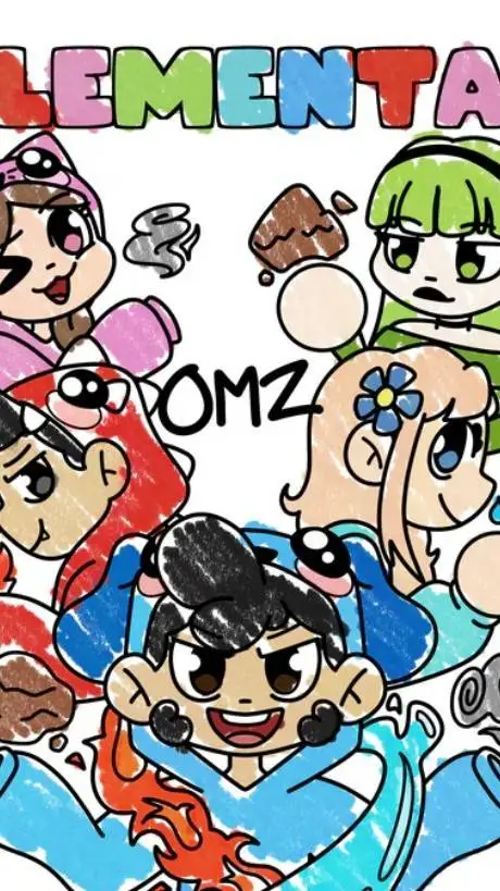 ai character: omzcreww background