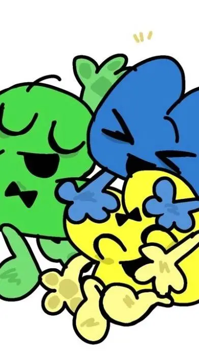 ai character: bfdi background