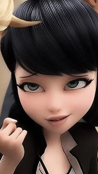 ai character: << Marinette! 💝 >> background