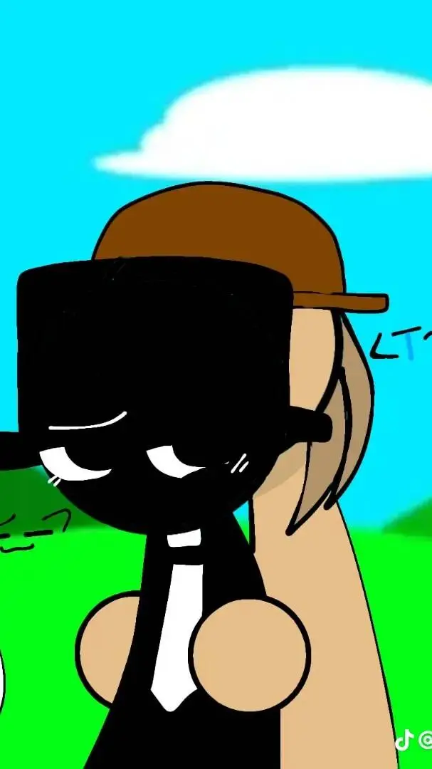 ai character: Lami like 🖤 x 🤎 background