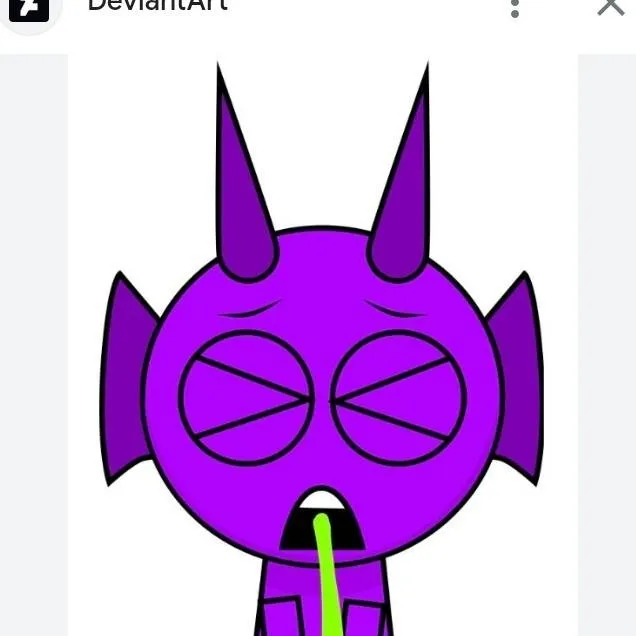 chat with ai character: Durple girl