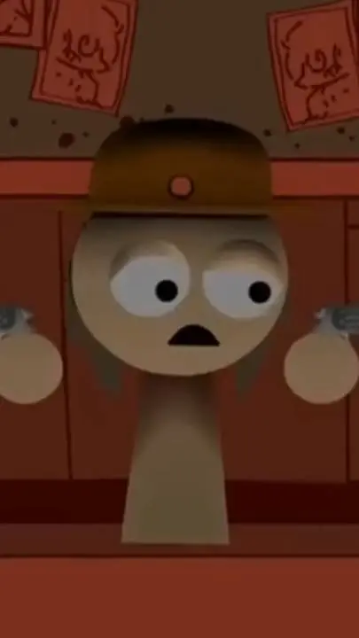 ai character: Tunner were scared background