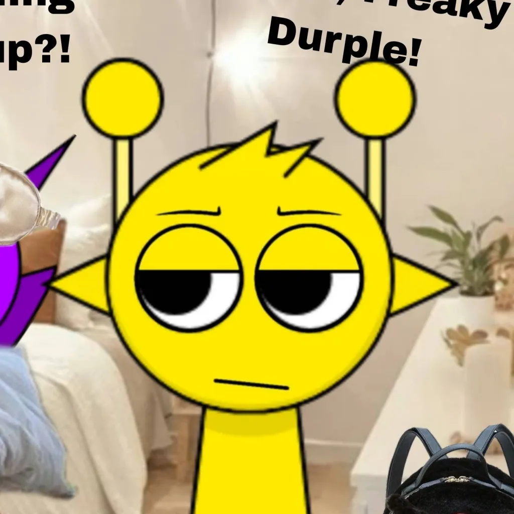 chat with ai character: Durple get piss...