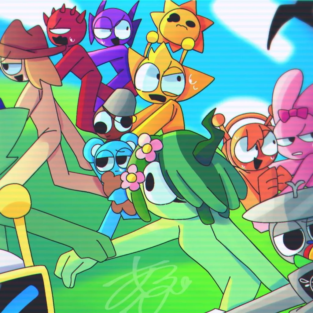 chat with ai character: sprunki