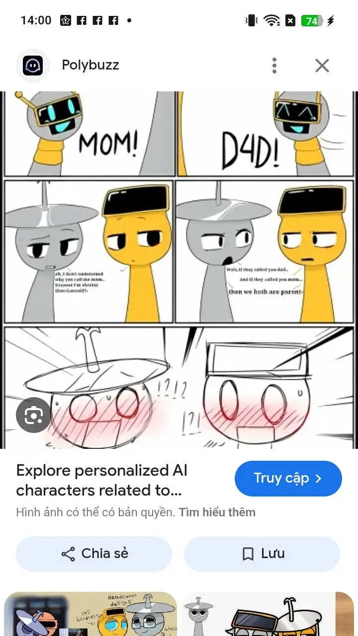 ai character: Funbot back story background