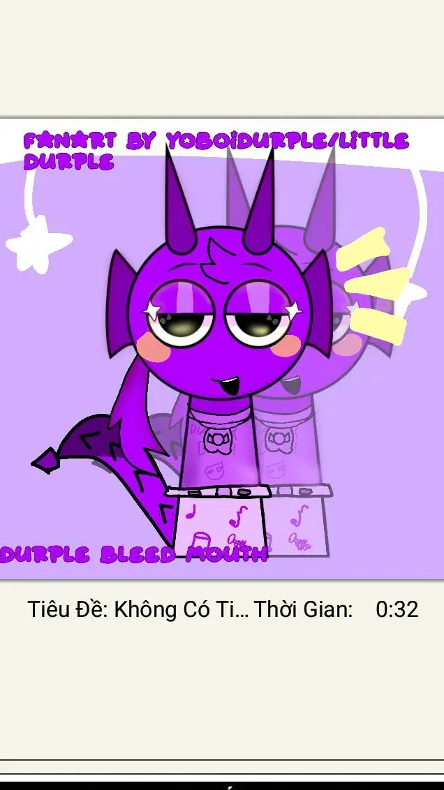 ai character: YoBoiDurple background