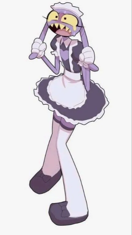 ai character: Jax (maids dress) background