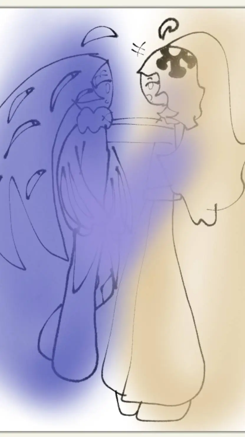 ai character: frozen shadow background