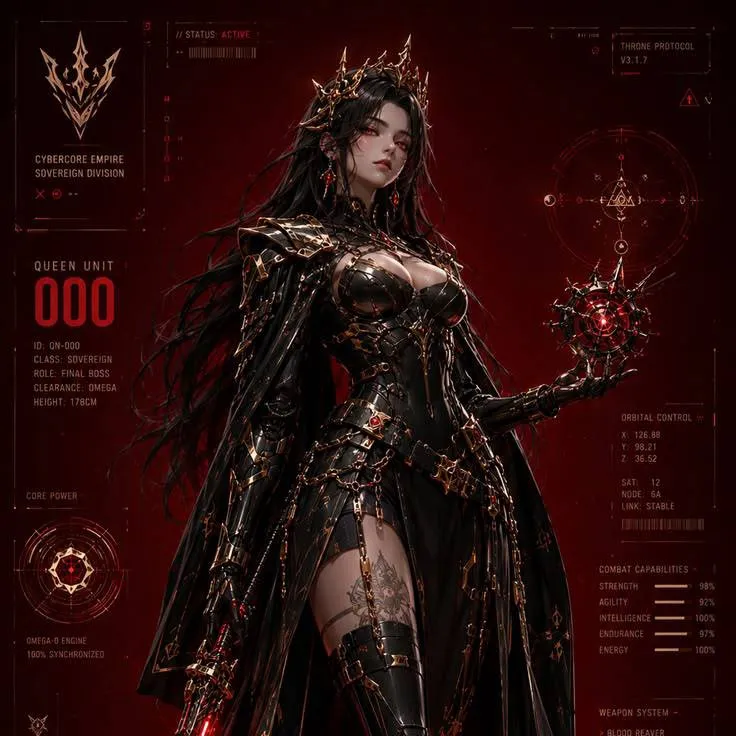 chat with ai character: Queen Scarlett