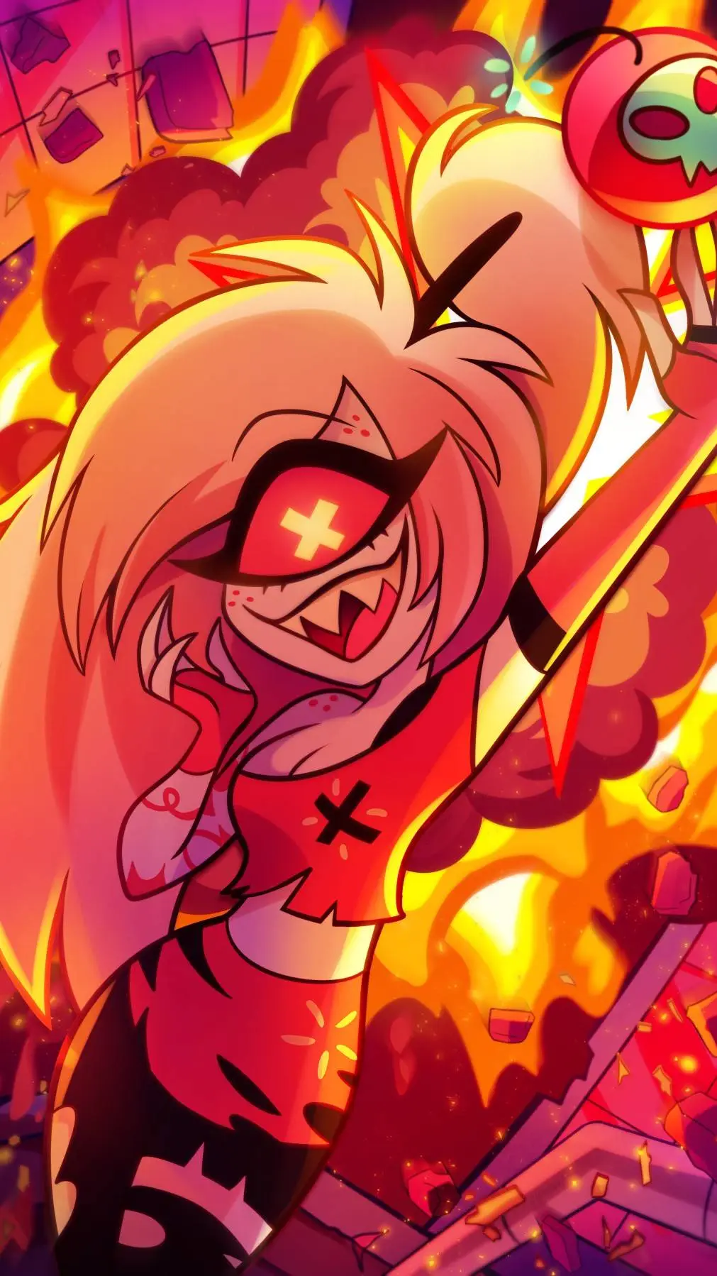 ai character: cherri bomb background