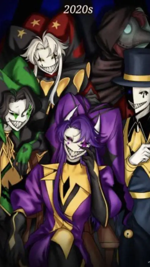 ai character: the freak circle background