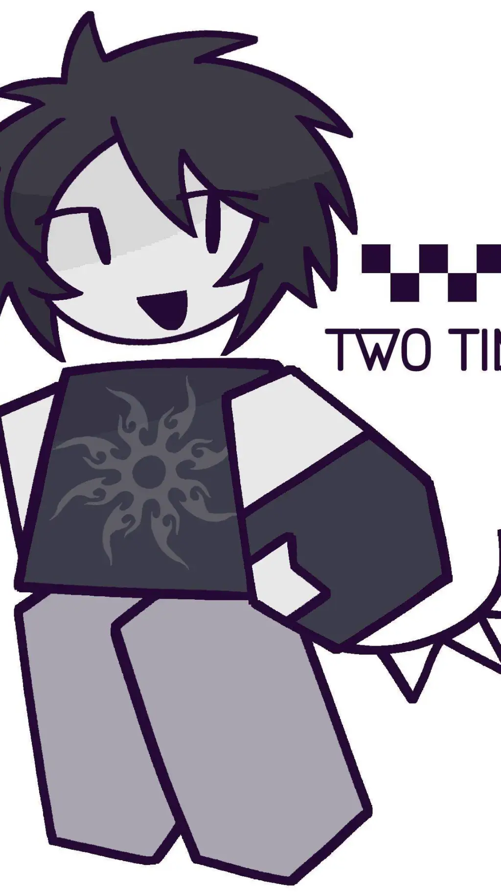 ai character: Two Times  background